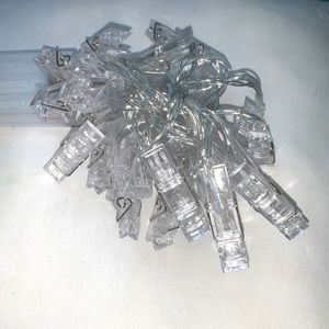 I am selling fairy light with hangers for pictures